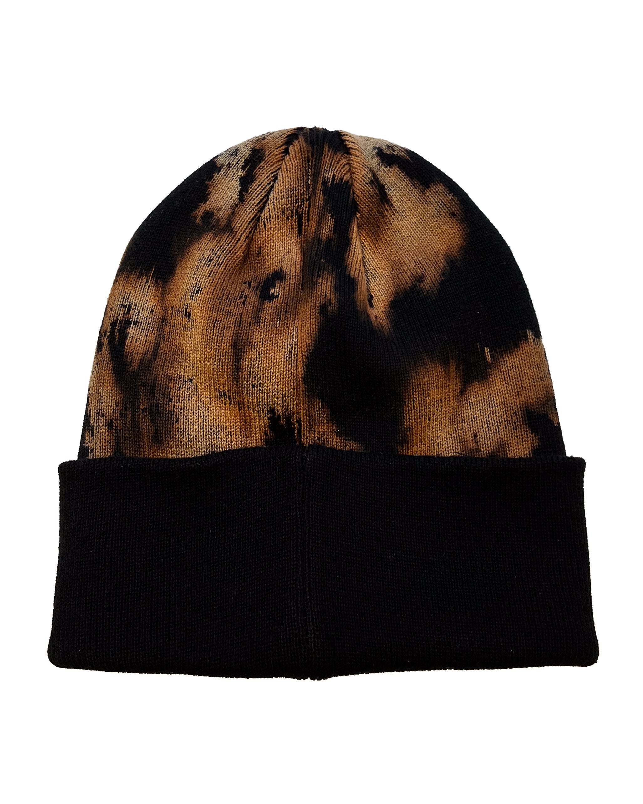 BOLT LOGO BEANIE - BLEACHED